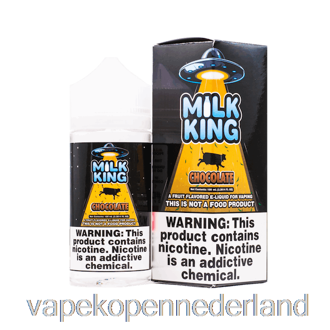 Elektronische Sigaret Vape Chocolade - Milk King - 100ml 0mg